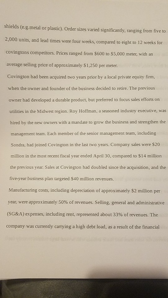 and why? Covington Meters LTD. The transportation system for natural gas consisted