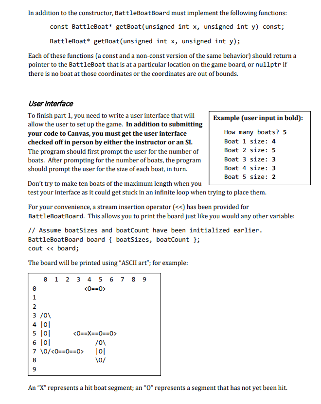 return false; } bool BattleBoatsGame::shot(unsigned int x, unsigned int y) { //