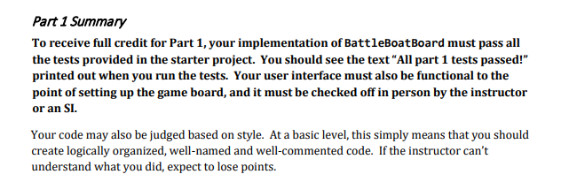 TODO: implement this function return false; } unsigned int BattleBoatsGame::getBoatsSunk() const {