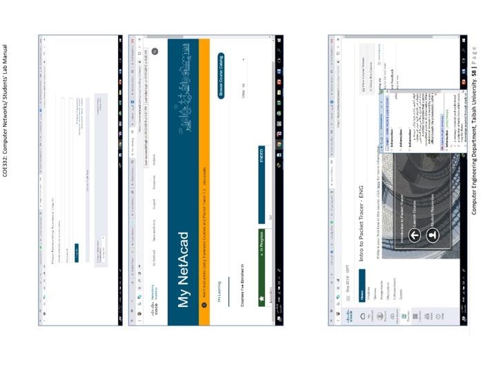 Using Cisco Packet Tracer Objectives - To be familiar with Cisco Packer