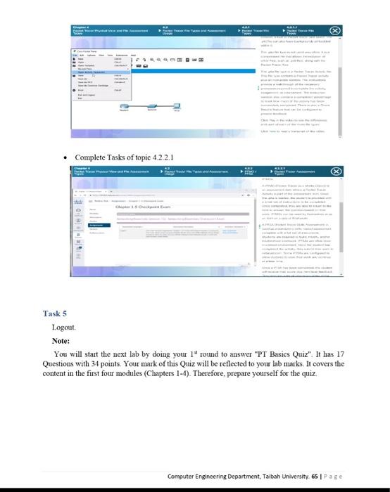 netuorz topology into a physical context. Requirements - PCs counected to Intemet