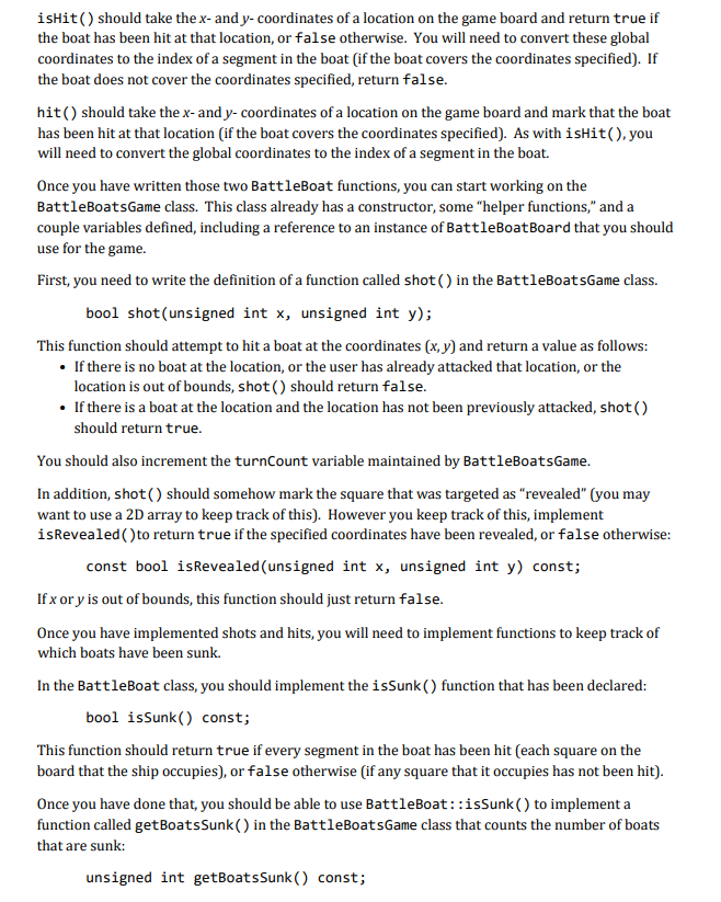 { min(MAX_LENGTH, length) } { } unsigned int BattleBoat::getLength() const { return