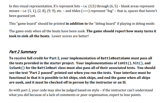 BattleBoat::getStartY() const { return startY; } bool BattleBoat::isVertical() const { return vertical;