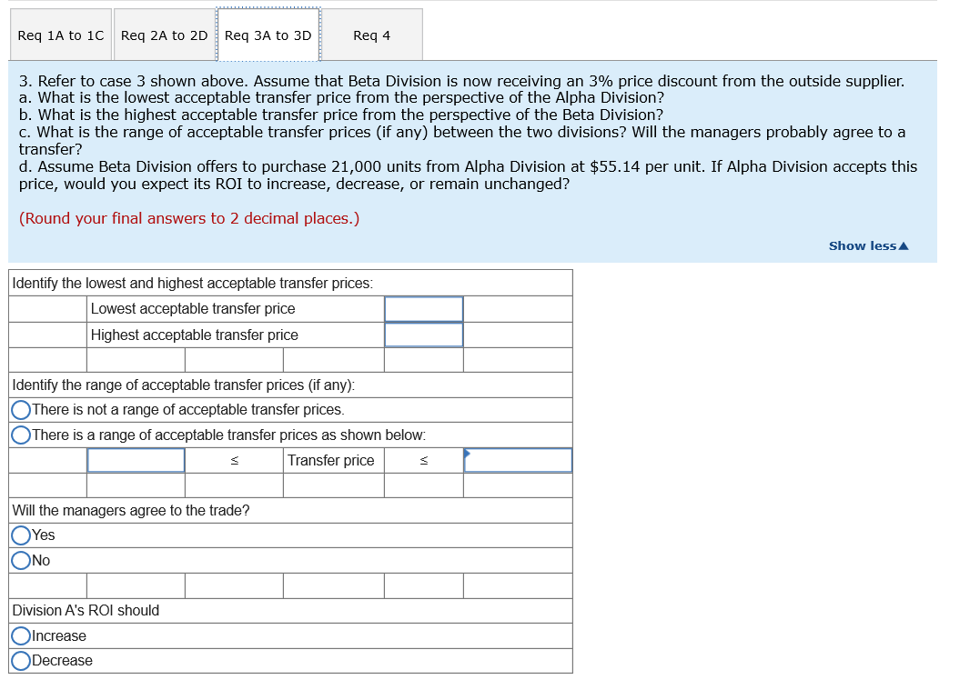 2 4 Alpha Division: Capacity in units 51,000 314,000 109,000 190,000 Number