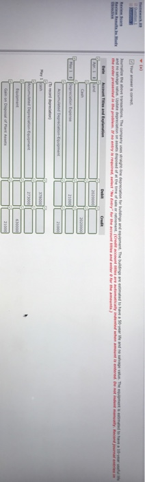 31, 2017, Grand Company reported the following as plant assets Land Buildings
