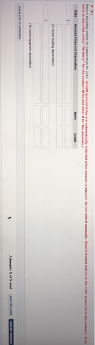 $27,460,000 47,130,000 Total plant assets $60,920,000 During 2018, the following selected cash
