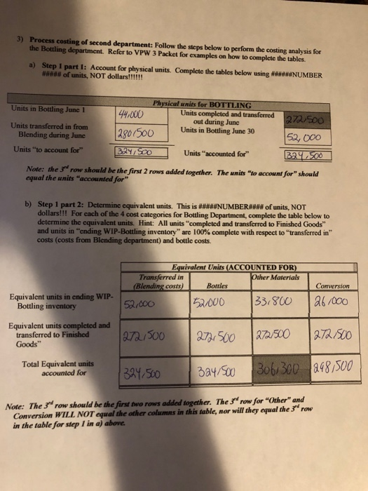 to be solved below extra info if needed stages (using TWO departments