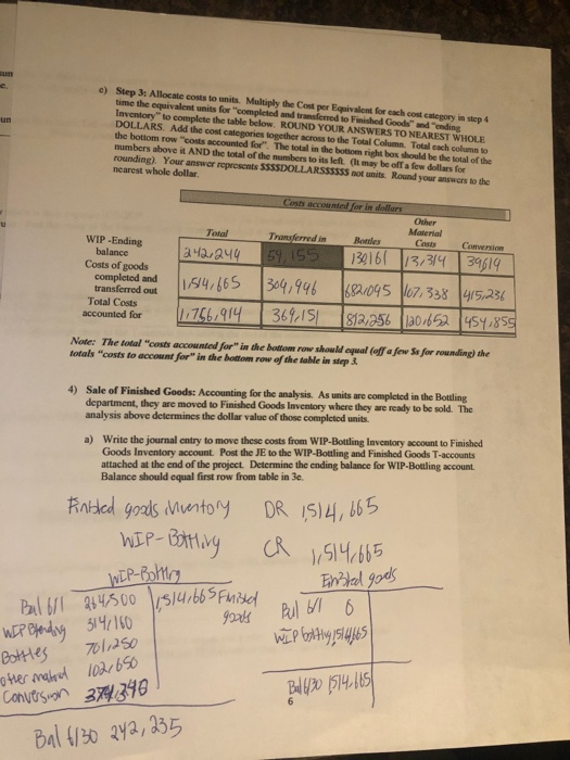 and blended in the BLENDING Department. Once the product leaves the Blending