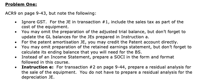 please solve all A,B,C,D taking into account the additional notes under problem