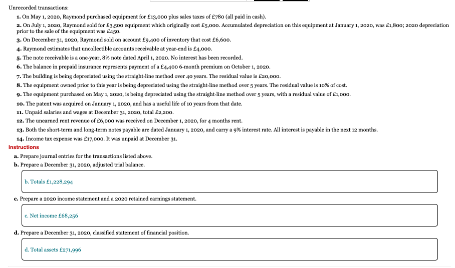 Ignore GST. For the JE in transaction #1, include the sales tax