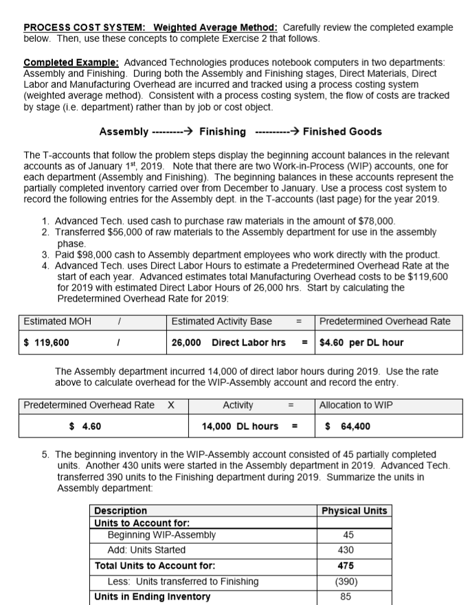 c) Exercise 2: Step 9. What is the Cost per Equivalent Unit?