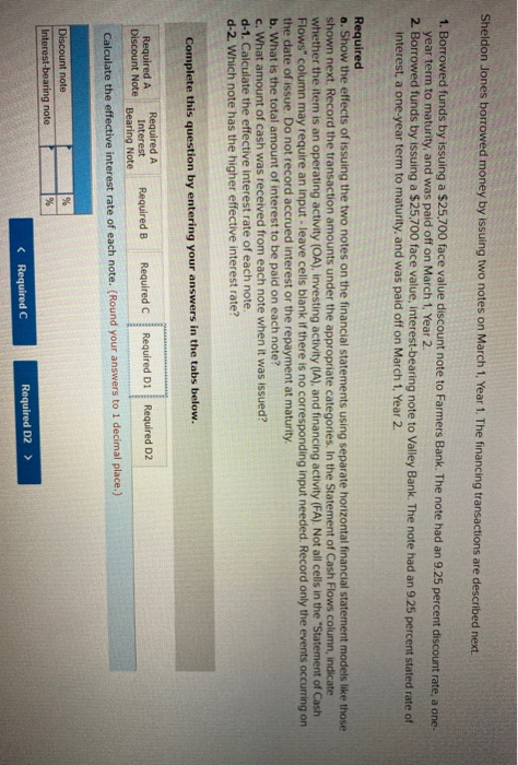 the amount of cash flow from operating activities on the Year 1