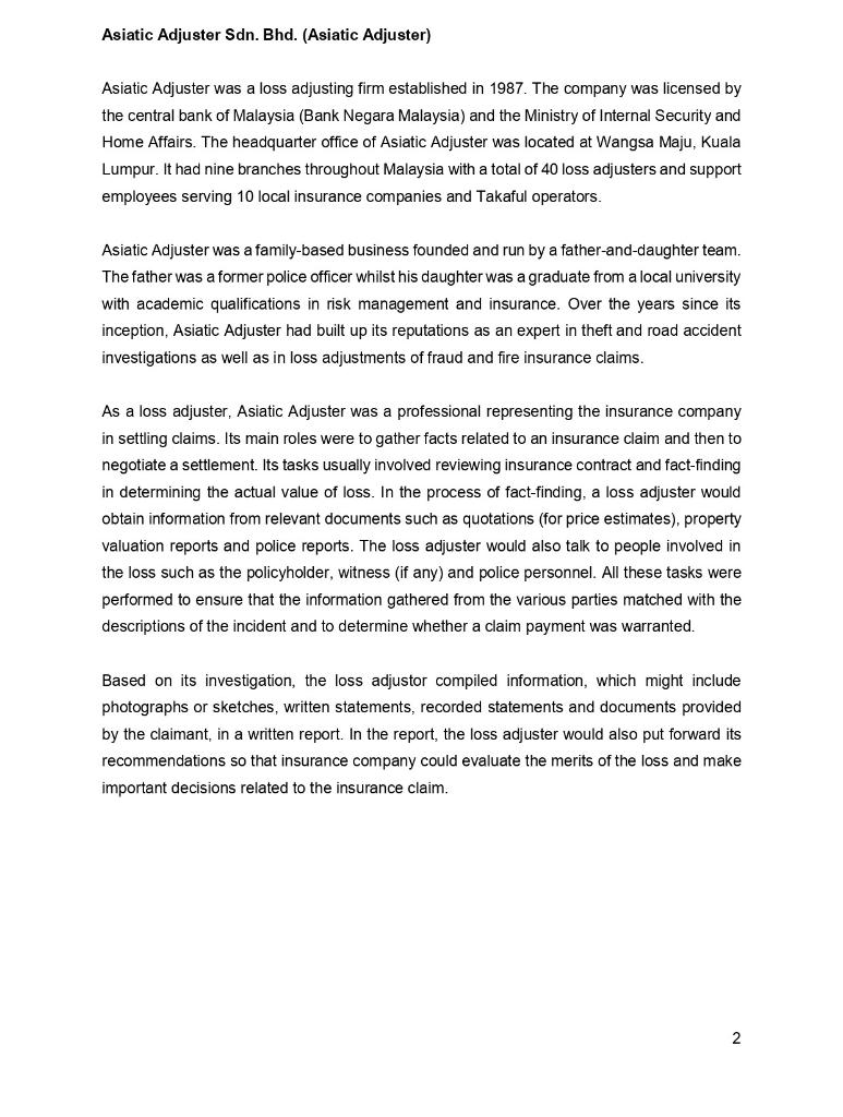 The Insurance Claim of Stolen Power Generator: 1) the principle of utmost