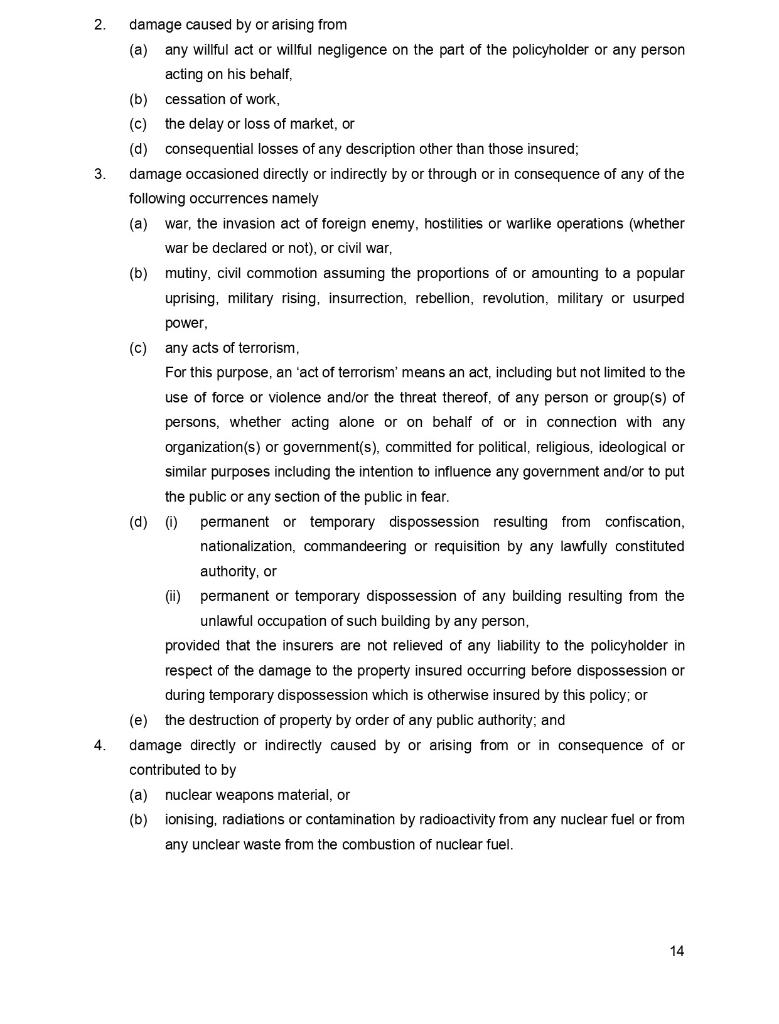 scrutiny of the investigation report provided by the loss adjuster, Azizan had