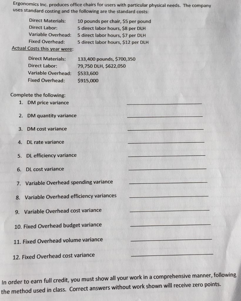 "Eunomics Inc. produces office chairs for users with particular physical needs. The