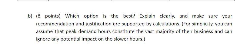 $4000 in revenue, on average. The hospital is investigating potential process improvements