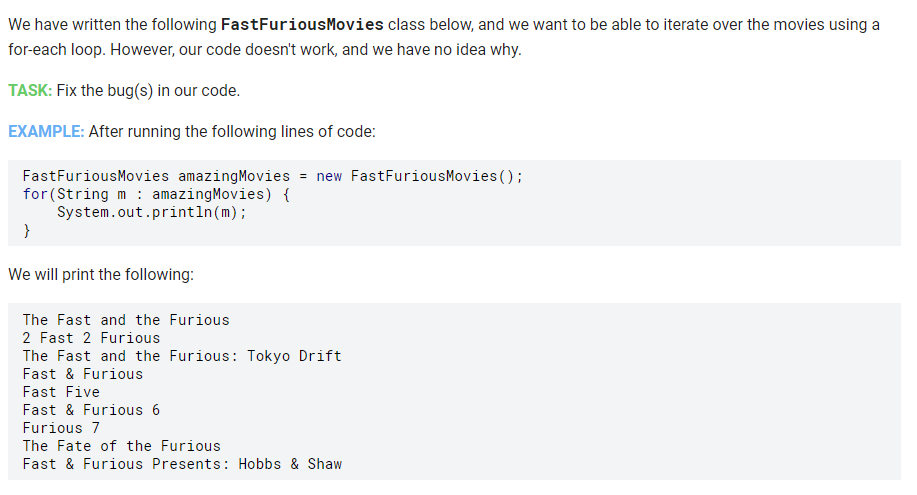 all parts in Java We have written the following BankAccount interface: interface