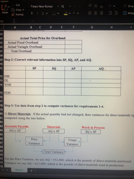 Paste Blyv -A Merge & Center v This assignment is intended to