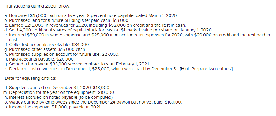 Statements, and Performing Ratio Analysis LO4-1, 4-2, 4-3, 4-4 (GL) Brothers Mike