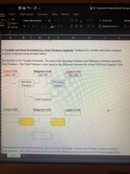 on this assignment. A company uses a standard cost system higher volume