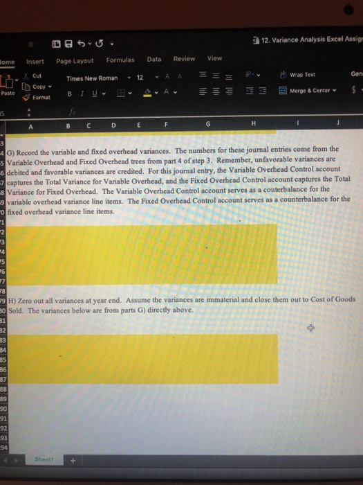 250.56 104.40 Standard unit cost S 427.84 During the year, the company