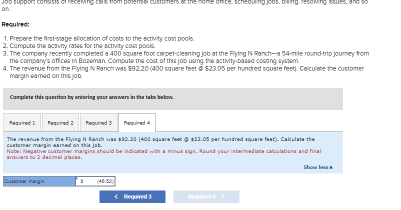 of Services [LO5-2, LO5-3, LO5-4, LO5-5] Gallatin Carpet Cleaning is a small,