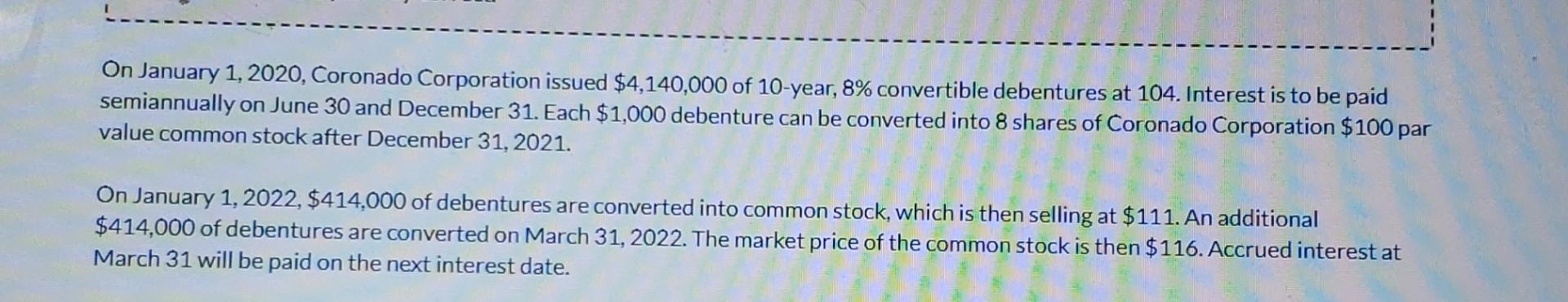 (b) Jan. 1, Bonds Payable Premium on Bonds Payable Common Stock