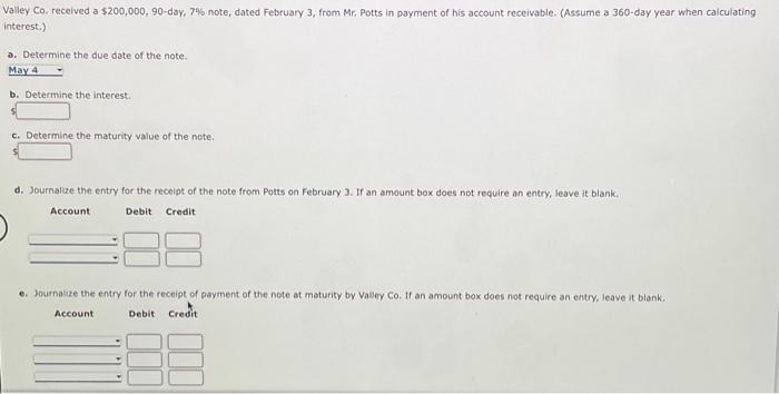 PLZ ANSWER ASAP e. Journa ize the entry for the receipt of