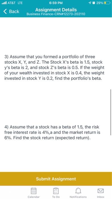 Finance-CRN#12273-202110 Here is your 4th and last assignment. It is worth 5