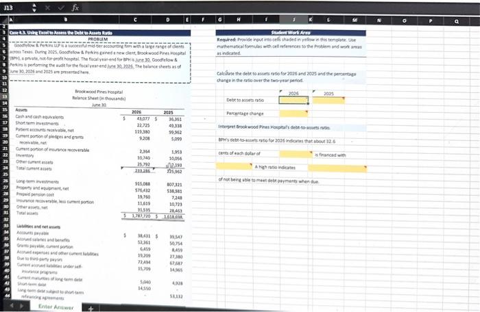 Its excel work and I need some help solving and figuring out