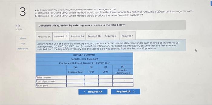 Cash Flow LO7-2, 7-3 At the end of January of the current