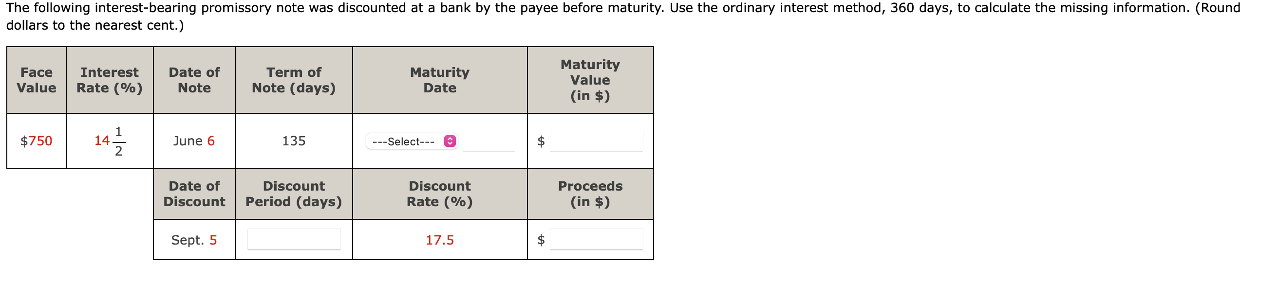 with Citizens Bank taken out 60 days ago that is due in