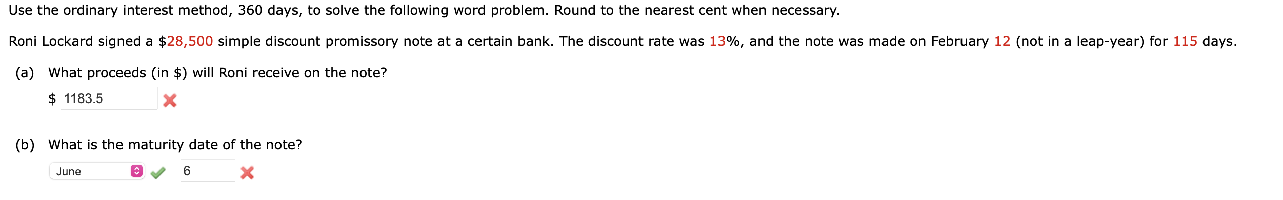 90 days. The amount of the loan is $50,000, and the rate