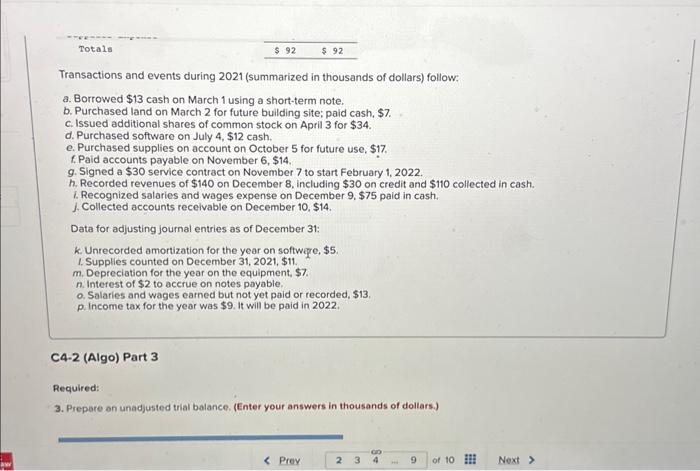 Journal Entries) to Preparing Financial Statements and Closing Journal Entries (Chapters 2,