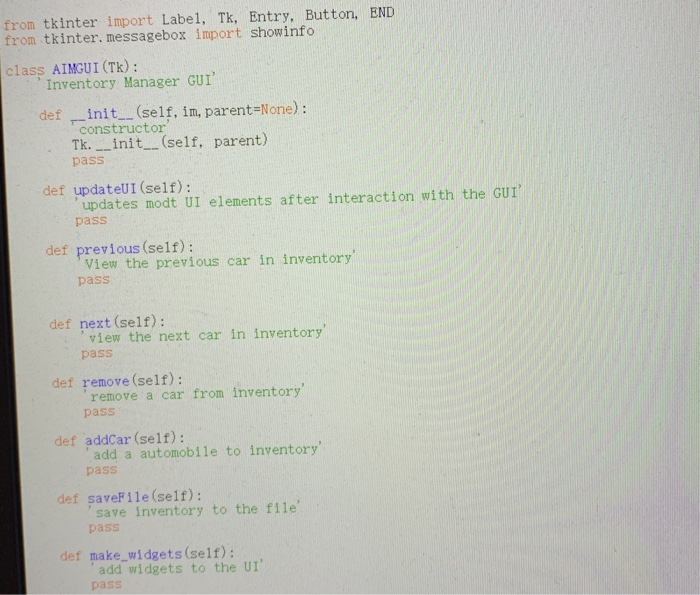 7 in this GUIl Replicating any functionality in the GUI will lead