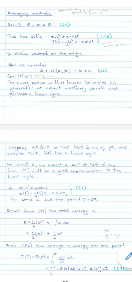 (x - 1)i +2 +10, has a unique periodic solution if x