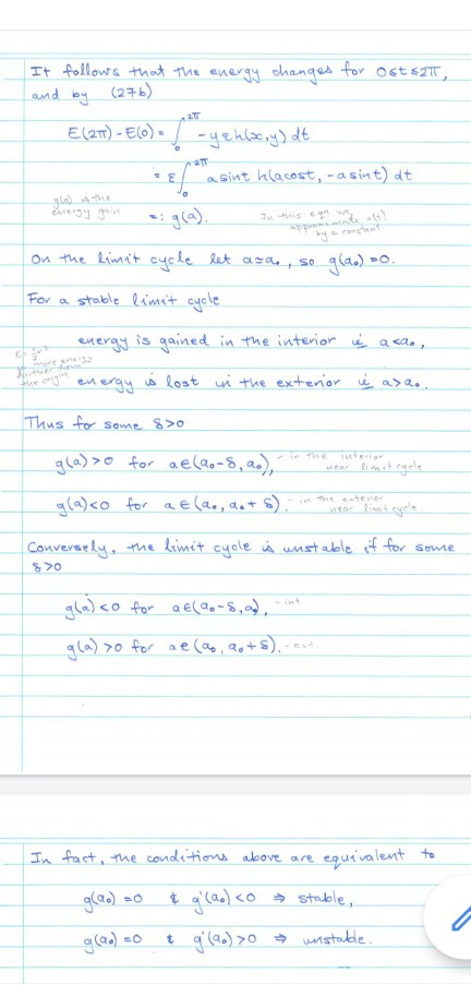 soft spring is described by Dufling's equation: where (t) is the displacement,