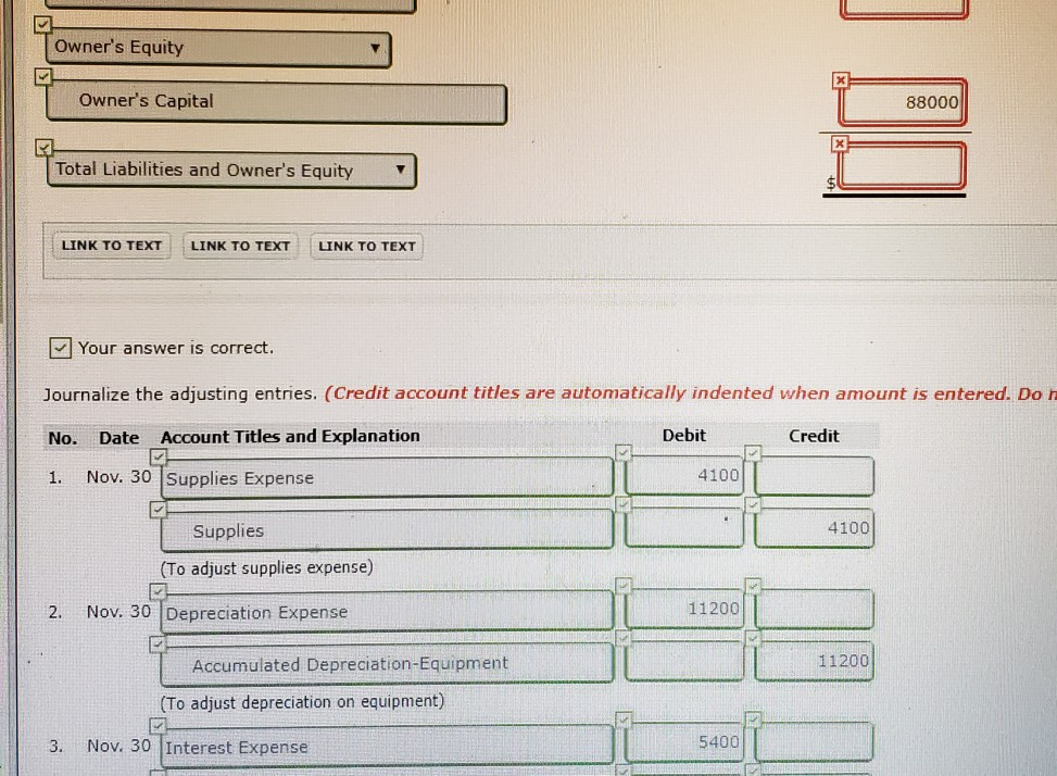 Expense $984,500 Totals $ 26,000 51,000 64,200 88,000 755,400 $984,600 Adjustment data: