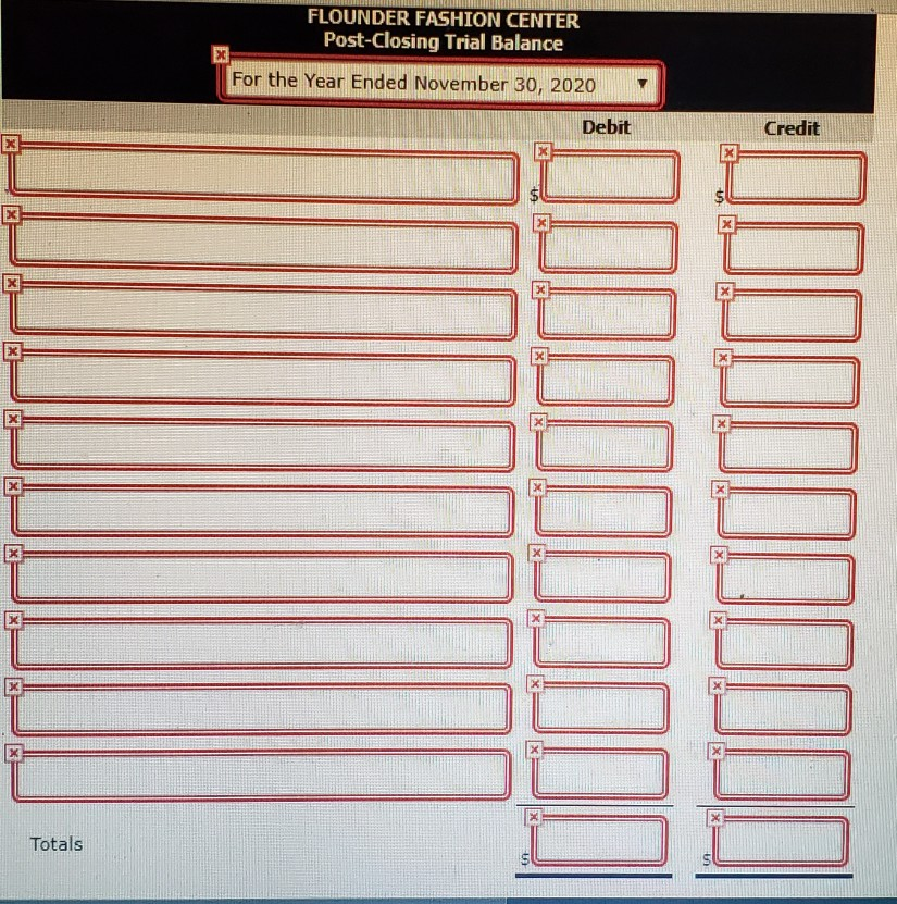 on notes payable at November 30. 4. Inventory actually on hand is