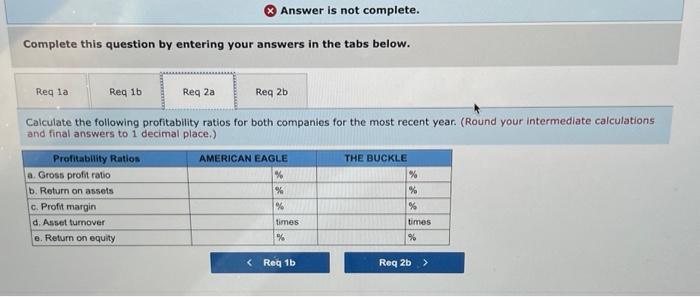 1-b. Based on these calculations, which company appears to be more risky?