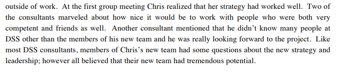 theory, evaluate the appropriateness of Chris Petersons leadership behaviour. Chris Peterson at