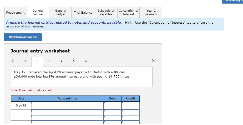 trial balance tab. The beginning balances are assumed. Griffin Co. entered into