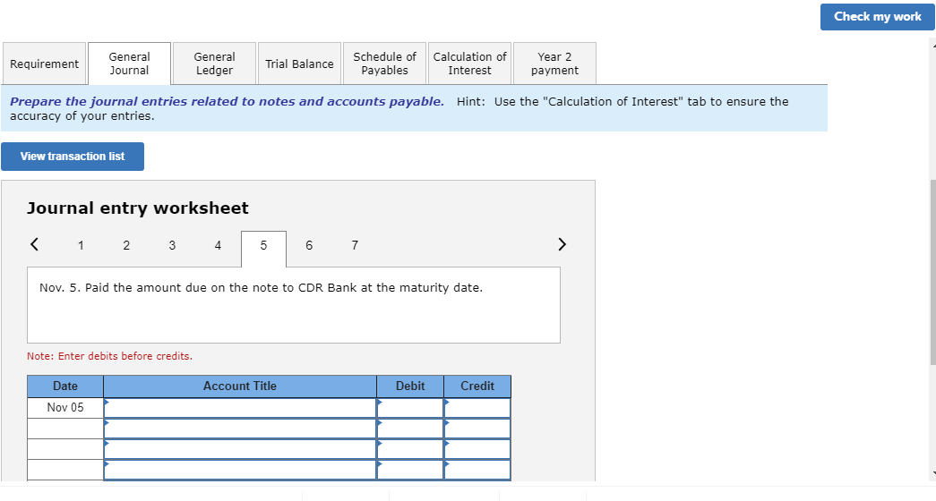 19 Replaced the April 20 account payable to Martin with a 90-day,