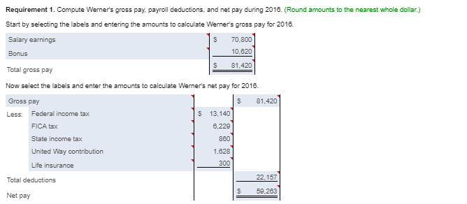 needs to be answered. Then, a new set of values/information will be
