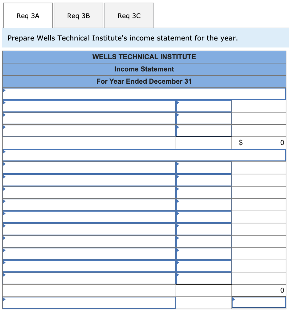 of items a through h that require adjusting entries on December 31.