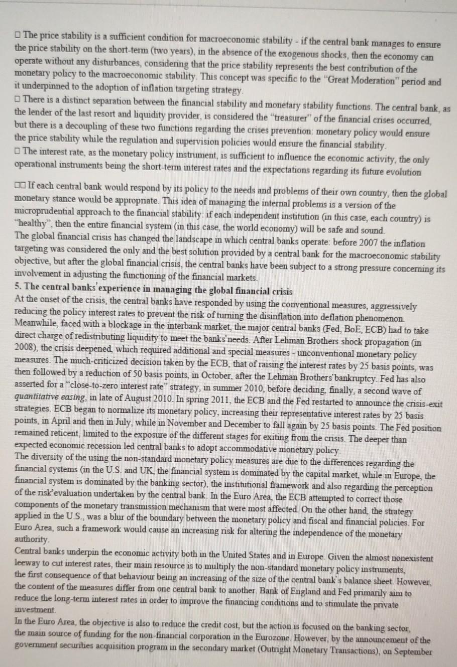 Explain the major findings and conclusion in the article? 4. Assessment: Explain