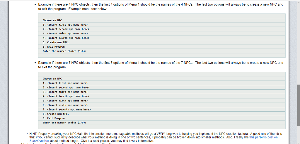 video game world. Some NPCs may tell a story when talked to,