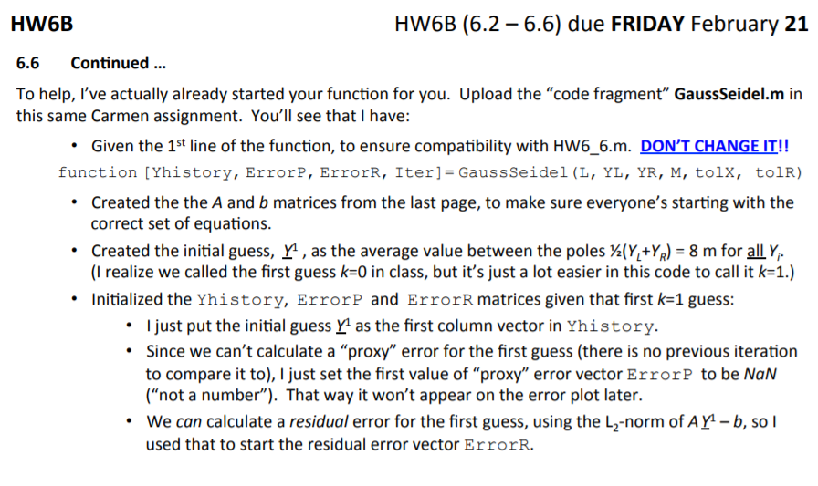 the HW 6.1 but it can be neglected because every thing needed