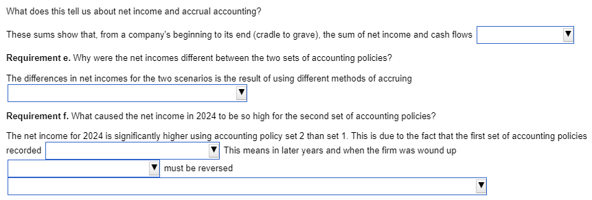 to view the data.) Required Accounting policy set 1 a. Use straight-line