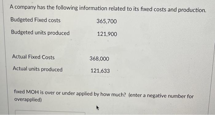 Can you please solve with the steps and explain A company has